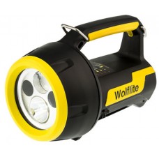 Wolf Safety XT-50H, 1 x Li-Ion, LED Torch Rechargeable, Impact Resistant Thermoplastic, 350 lm, Black, Hazardous Area 